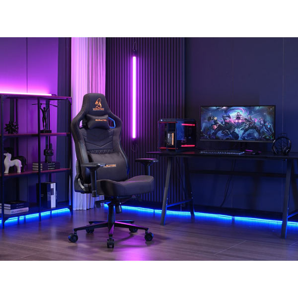 Игровое кресло Evolution Nomad (черный/оранжевый)