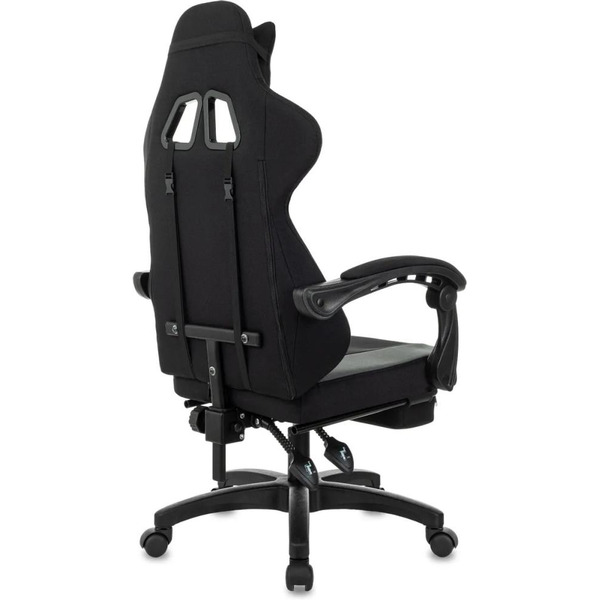 Кресло игровое ZOMBIE Weaver (черный/серый)