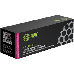 Картридж лазерный Cactus CS-CF413X CF413X пурпурный (5000стр.) для HP HP CLJ Pro M452dn/M452dw/M477fdn/M477fdw