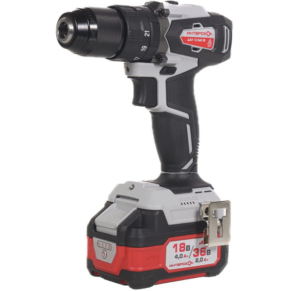 Дрель-шуруповерт Интерскол ДАУ-13/36В 50 (850.2.2.70)