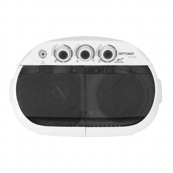 Стиральная машина Optima МСП-35 (белый/черный)