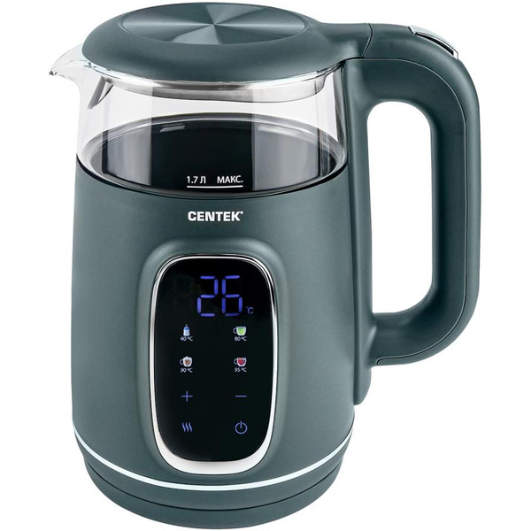 Электрический чайник CENTEK CT-0052 (зеленый)