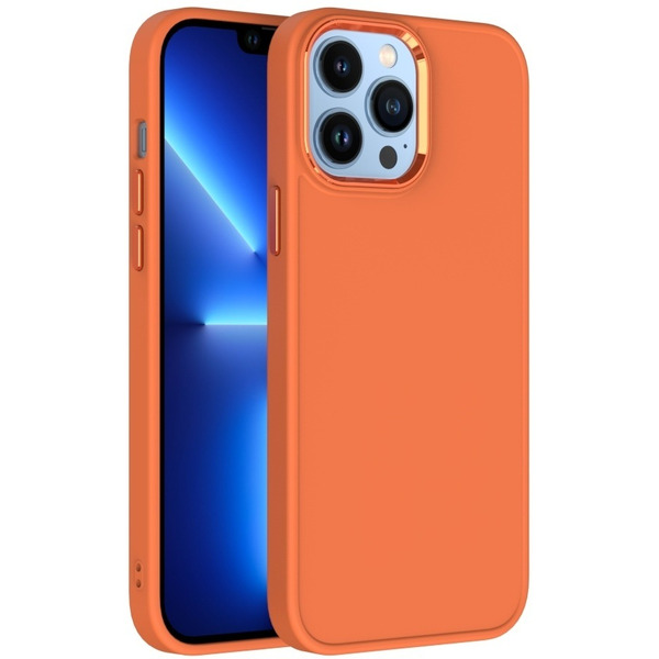 Бампер Bingo Metal для APPLE iPhone 13 Pro Оранжевый