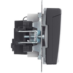 Розетка IEK Brite РСбш10-3-44-БрГ