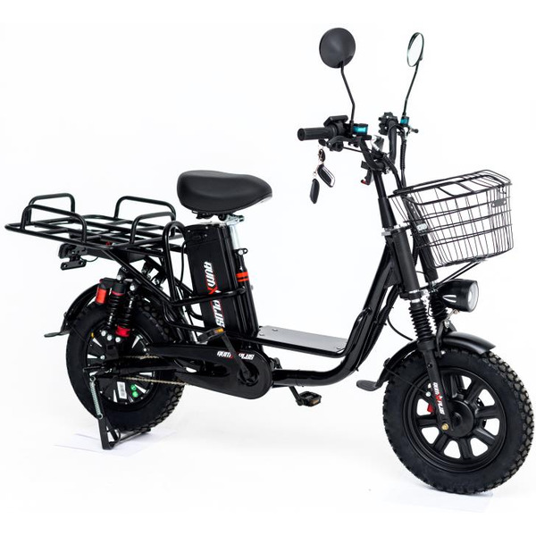 Электровелосипед AVM E-Alfa Fat (черный)