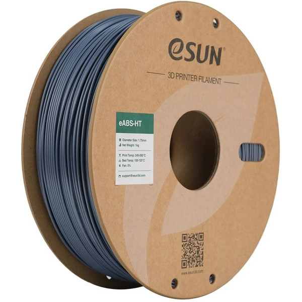 Пластиковая нить ESUN ABS-HT 1,75 мм (серый)