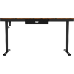 Стол с регулировкой высоты Zone51 e-Nexor 140x75 Dark Wood Z51-FLD-NEX-DW4