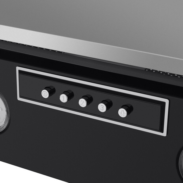 Кухонная вытяжка MAUNFELD Bridge 60 (нержавеющая сталь/черное стекло)