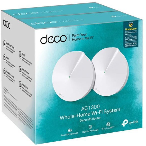 Wi-Fi система TP-Link Deco M5 (2 шт.)