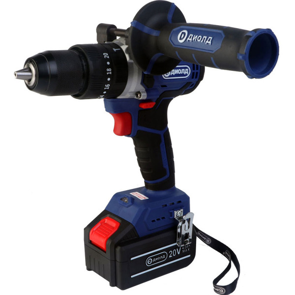 Аккумуляторная дрель-шуруповерт Диолд ДЭА-20 ЛИ-03 У (10300020)