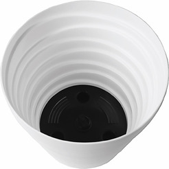 Кашпо La Decoro Бархан КШ-4342 (белый)