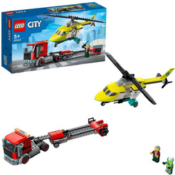 Конструктор LEGO City 60343 Грузовик для спасательного вертолета