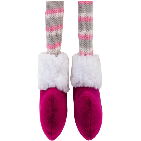 Украшение новогоднее интерьерное ЗОЛОТАЯ СКАЗКА Гном с сердечком 592524