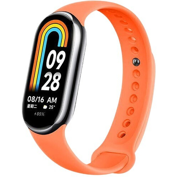 Ремешок Bingo Silicone для XIAOMI Mi Band 8 (оранжевый)