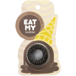 Резинки для волос EAT MY в цвете "Двойной шоколад" 311418 (3 шт)