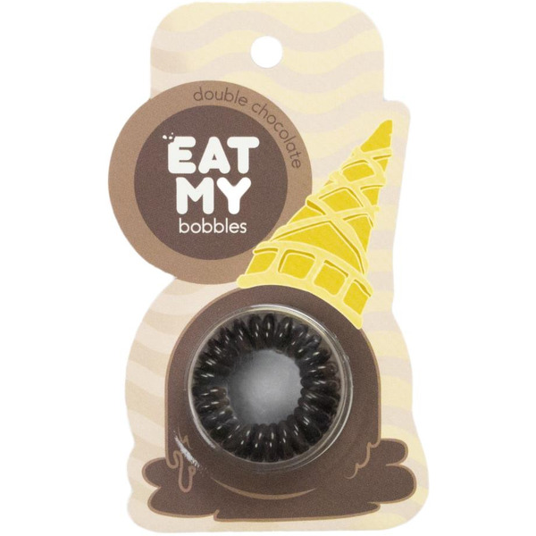 Резинки для волос EAT MY в цвете "Двойной шоколад" 311418 (3 шт)