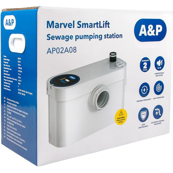 Канализационная установка A&P Marvel SmartLift AP02A08