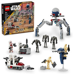 Конструктор Lego 75372 (Star Wars, Clone Trooper & Battle Droid Battle Pack)