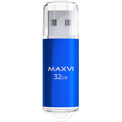 USB флеш-накопитель Maxvi MP 32GB 2.0 blue