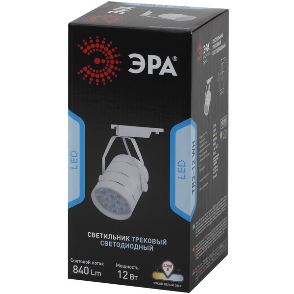 Трековый светильник ЭРА TR3 - 12 WH Б0032106 (белый)