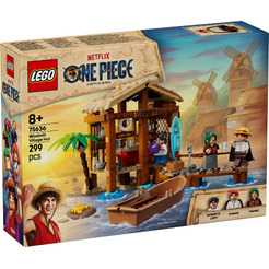 Конструктор Lego Netflix One Piece Хижина в деревне Фууша 75636