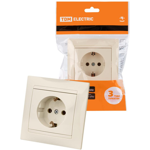 Розетка TDM Electric Лама SQ1815-0123