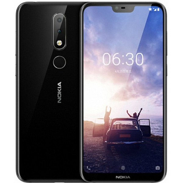 Смартфон Nokia 6.1 Plus 4GB/64GB (черный)