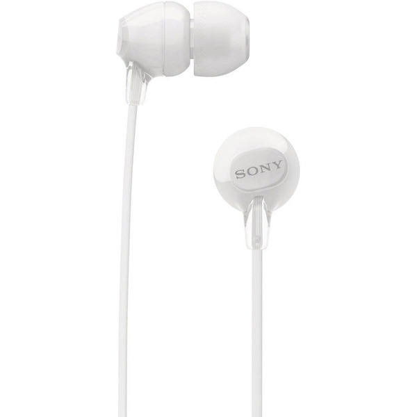 Наушники с микрофоном Sony WI-C300 (белые)