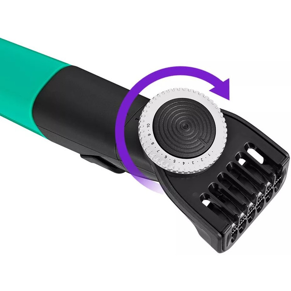 Триммер Kitfort КТ-3139-2 (Черно-зеленый)