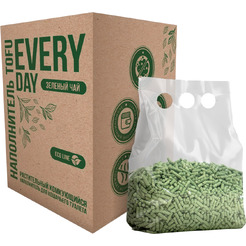 Наполнитель для туалета Everyday Tofu Box 89301 (зеленый чай, 20л)