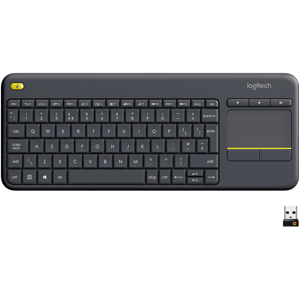 Клавиатура LOGITECH K400 (L920-007147) Plus Dark