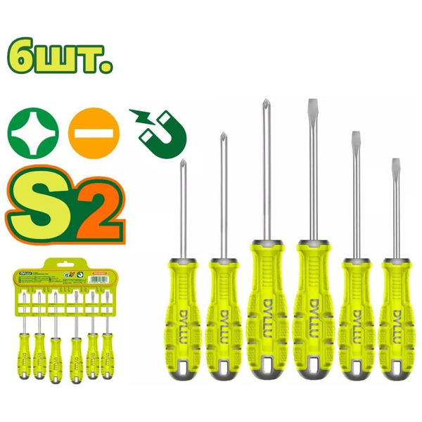 Набор отверток DYLLU DTSSA406 (6 шт)