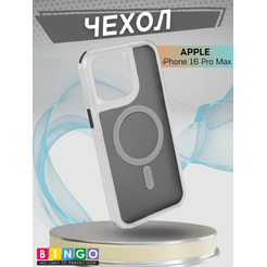 Бампер BINGO Model Magnetic для APPLE iPhone 16 Pro Max черный