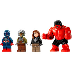 Конструктор LEGO Super Heroes Битва Капитана Америки против Красного Халка 76292