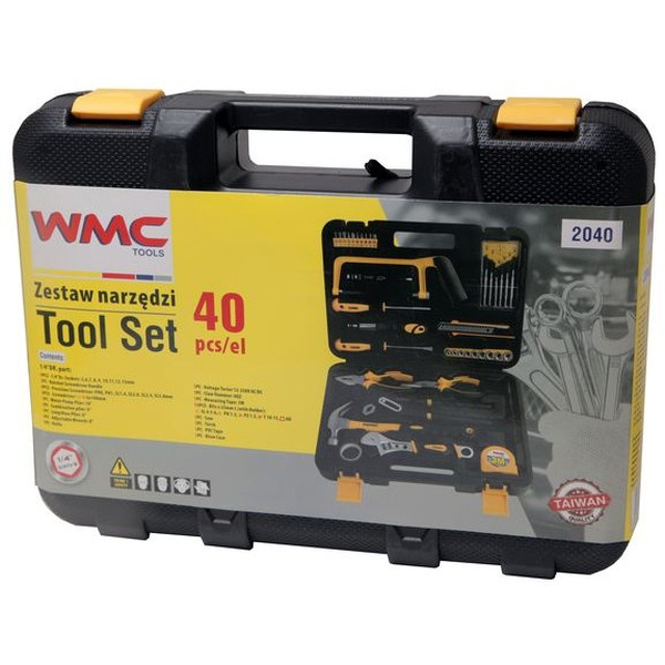 Универсальный набор инструментов WMC Tools 2040 40 предметов