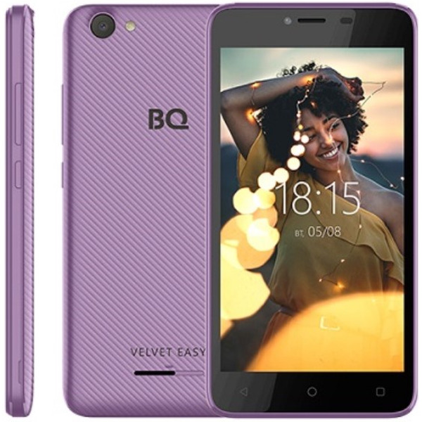 Смартфон BQ-Mobile BQ-5000G Velvet Easy (фиолетовый)