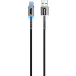 Кабель ATOMIC LEDIT USB-A - USB-C 30.368 (черный)