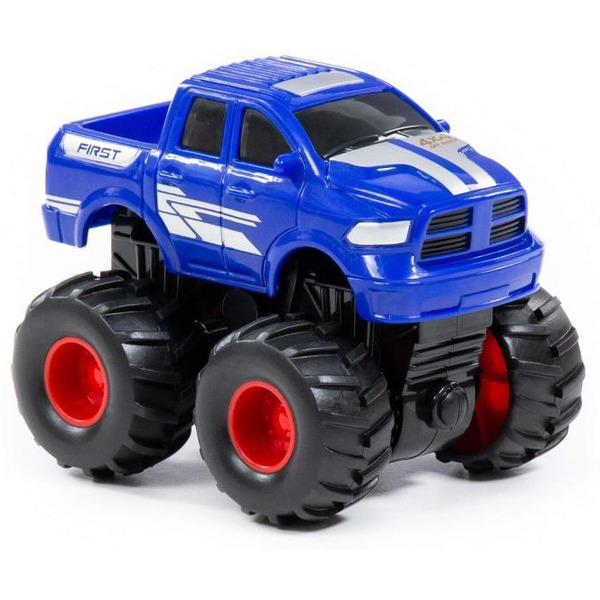 Автомобиль инерционный Полесье "Монстр ВНЕДОРОЖНИК" - "Пикап" (синий) 24569