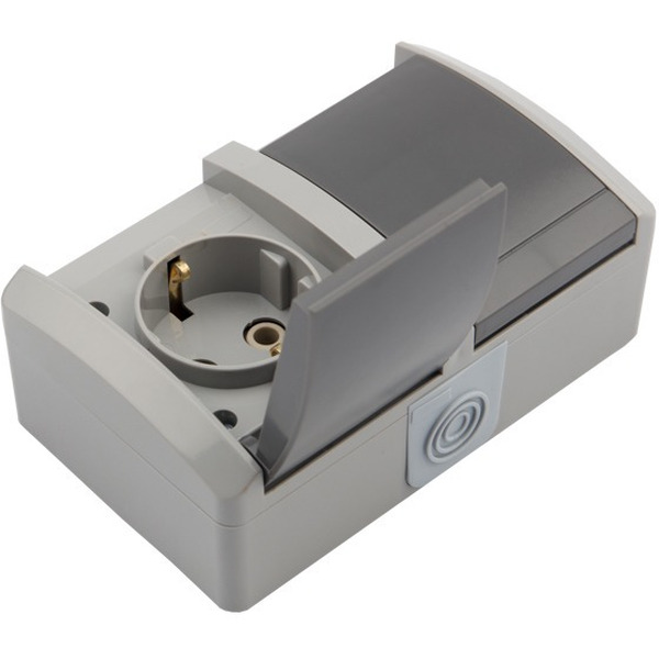 Блок из 2 розеток горизонтальный KRANZ INDUSTRIAL KR-78-0614