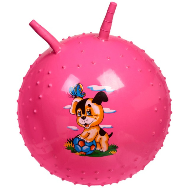 Детский массажный гимнастический мяч Bradex DE 0542 (розовый)