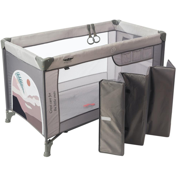 Манеж-кровать Martin Noir Favor (pamir grey)