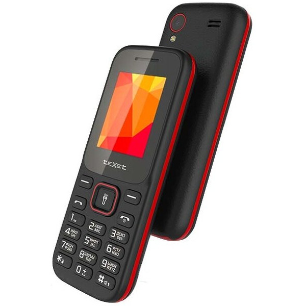 Мобильный телефон TEXET TM-124 (черный)