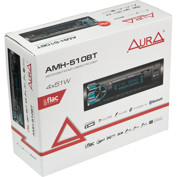 USB-магнитола Aura AMH-510BT