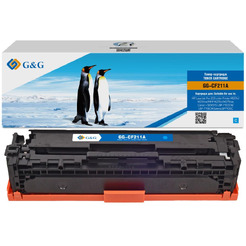 Картридж лазерный G&G GG-CF211A голубой (1800стр.) для HP HP LJ Pro 200 color Printer M251n/nw/MFP M276n/nw, Canon LBP-7100Cn/7110Cw Canon