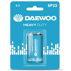 Батарейка Daewoo Heavy Duty 6F22 5029248