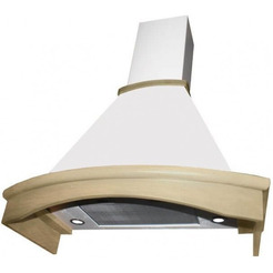 Вытяжка Elikor Ротонда 90П-1000-П3Д 943816 (бежевый/дуб неокрашенный)