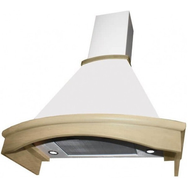 Вытяжка Elikor Ротонда 90П-1000-П3Д 943816 (бежевый/дуб неокрашенный)