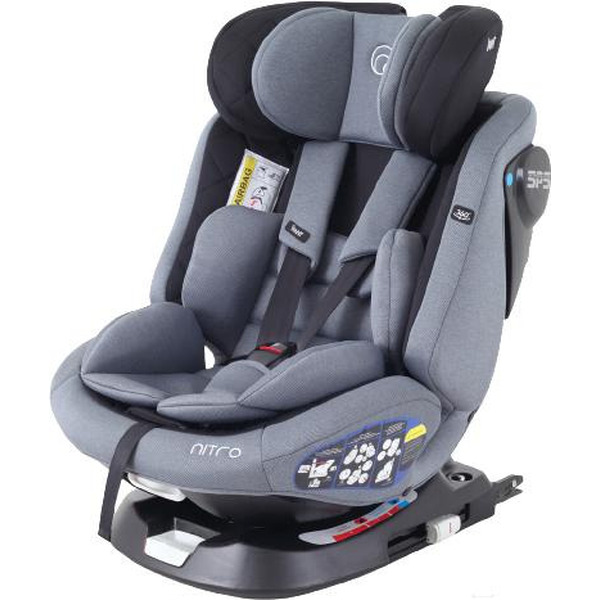 Детское автокресло Rant Nitro Isofix UB619 (серый/черный)