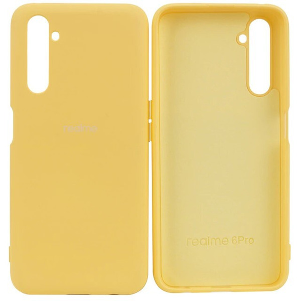 Накладка CASE Matte для Realme 6 (оранжевый)