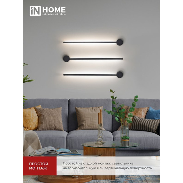 Светильник светодиодный IN HOME ESTETIKA ART-60A-30BL (4690612057842)